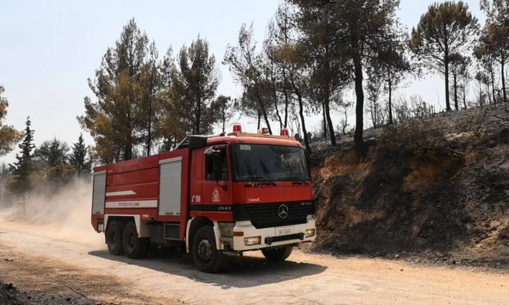 Συναγερμός στην Κρήτη: Φωτιά ξέσπασε στην περιοχή Μαρουλού